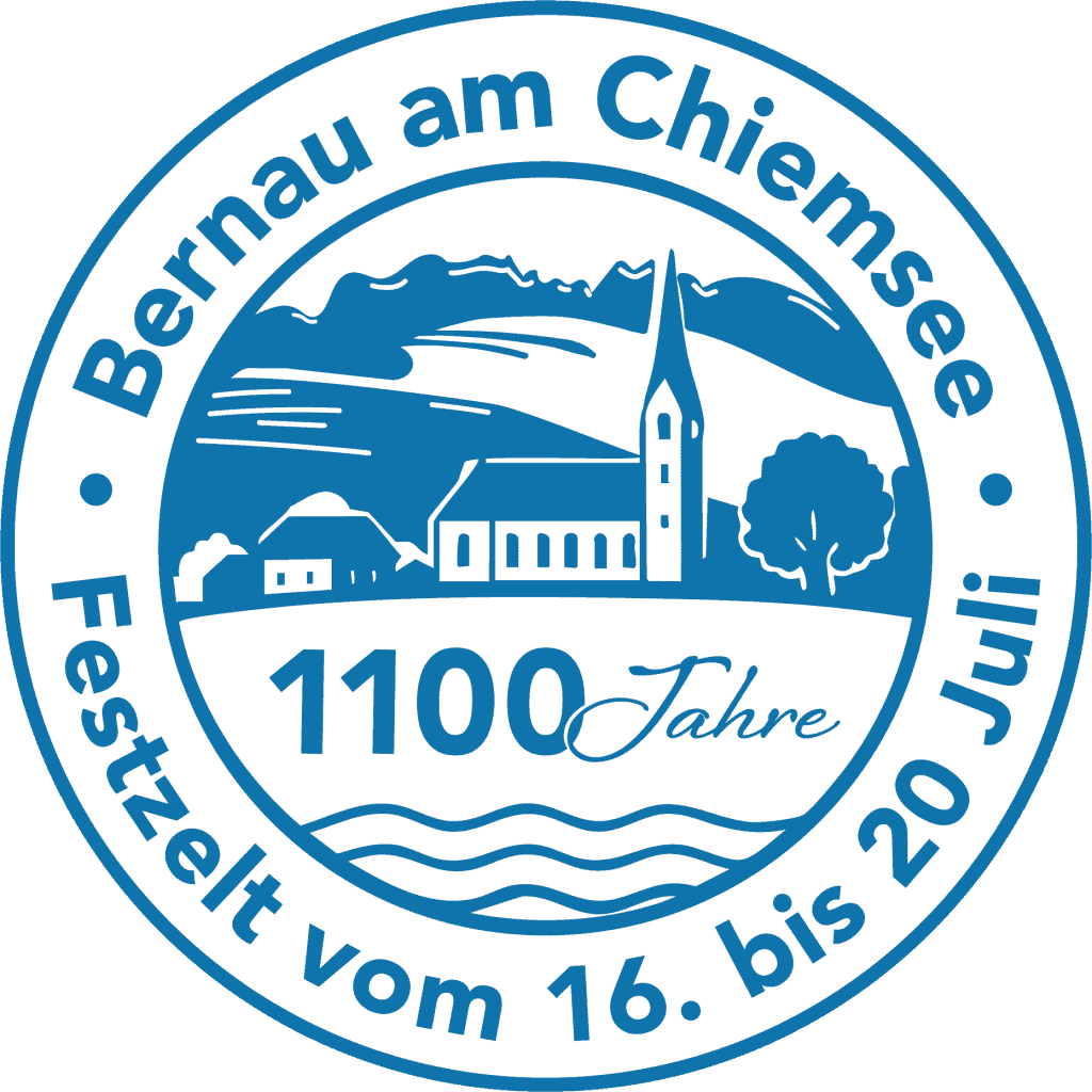 Jubilarlogo Gemeinde Bernau 1100 Jahre
